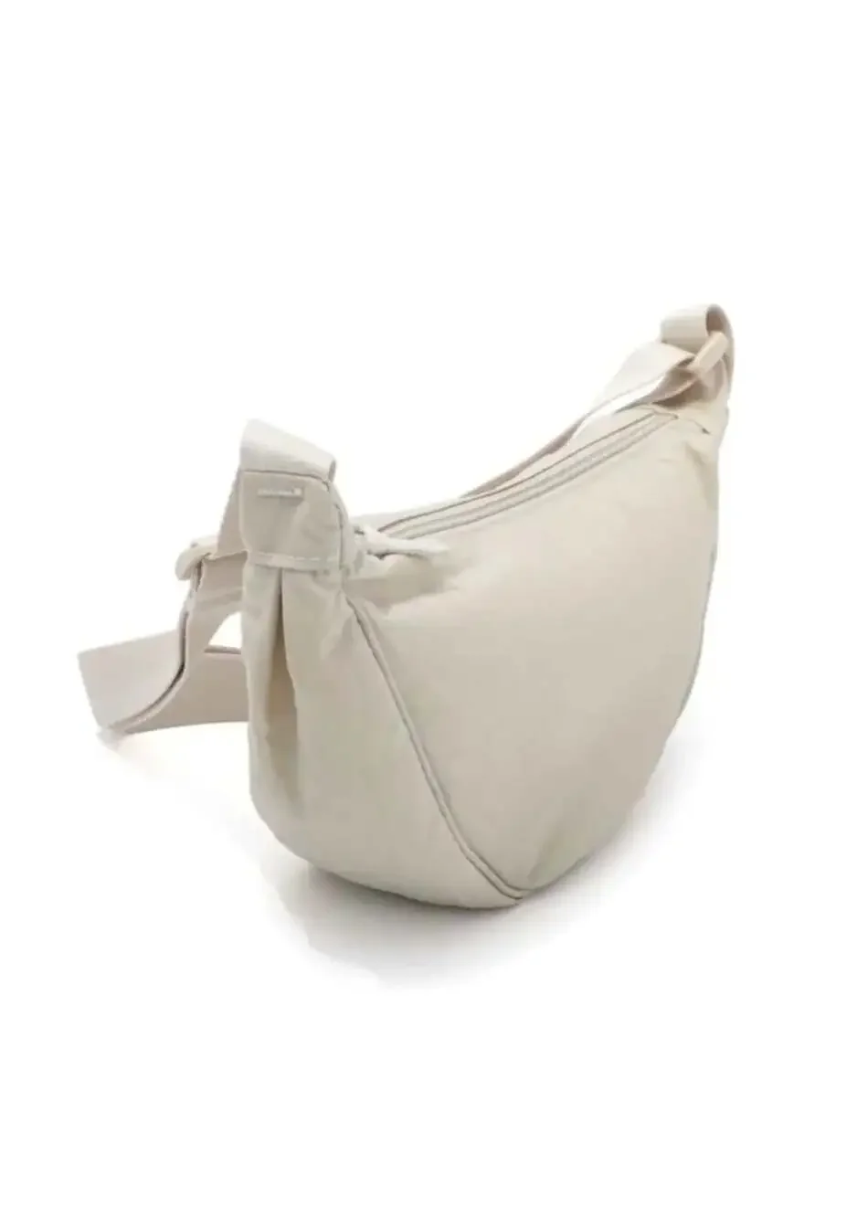 Uniqlo Round Mini Shoulder Bag in Beige